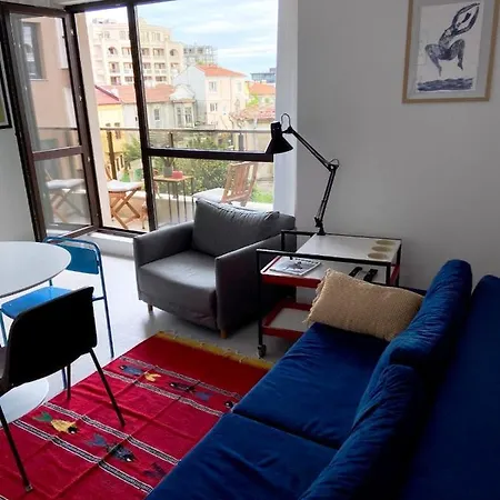 Cozy 1bd With A Terrace In 公寓 布尔加斯